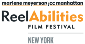 Image-logo from Reel Abilities Film Festival, New York.