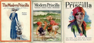 The Modern Priscilla magazine covers