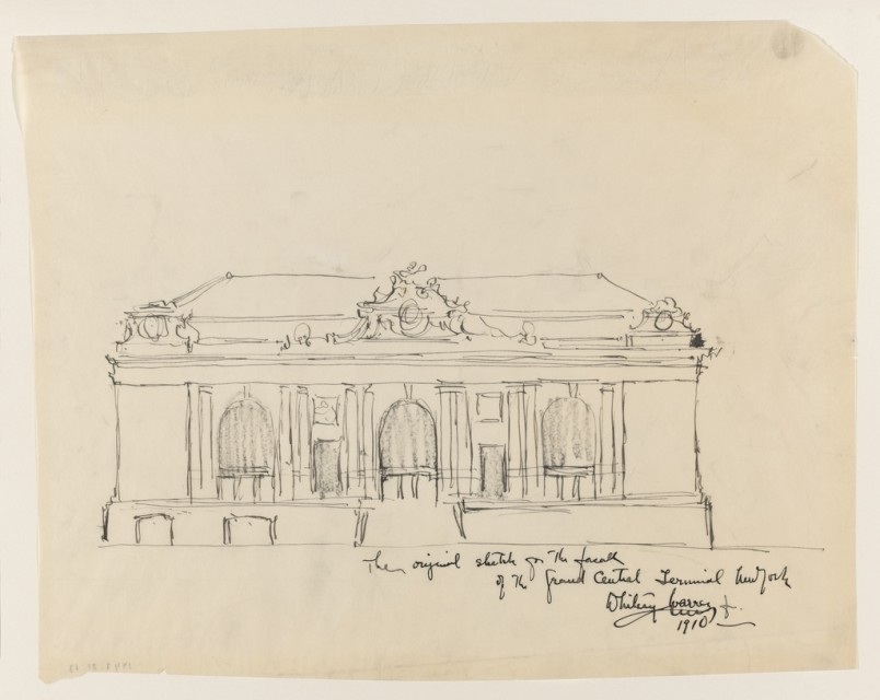 Drawing of Grand Central Terminal