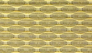 Textile, "Gold Ripple-Wave Fabric", ca. 1956