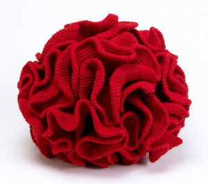 Textile, "Model of Hyperbolic Space," 2011