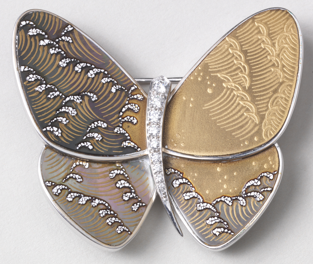 Brooch in the shape of a butterfly