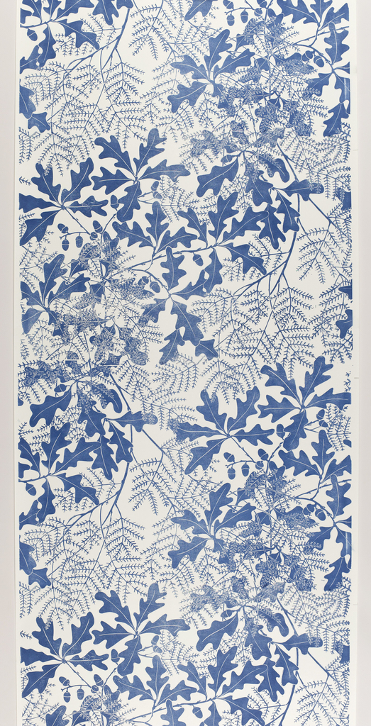 BLUE LEAF PRINT