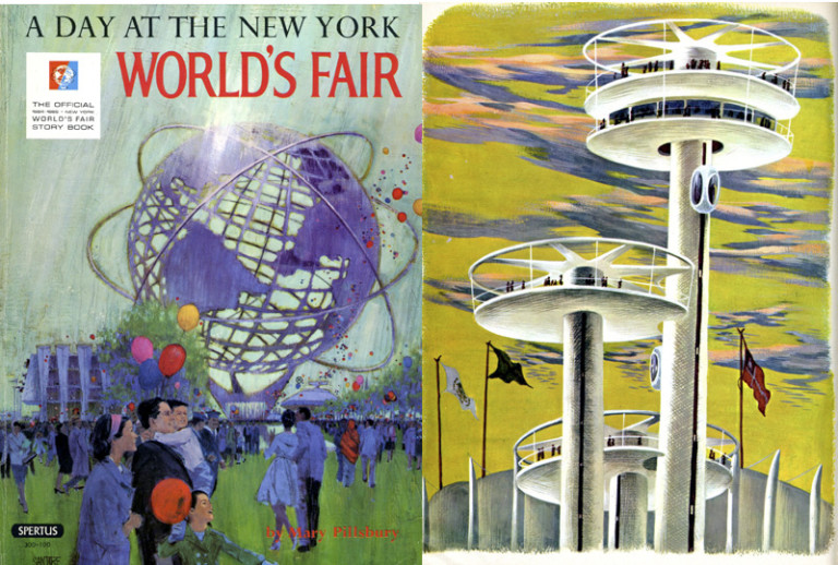 Book, "A day at the New York World's Fair with Peter and Wendy"