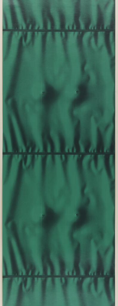 Sidewall, "Faltenwurf" (Shadow-Folds), 1971-72. Paul Wunderlich (German, 1927-2010). Made by Marburg Wallpaper Company. Machine-printed on paper. Museum purchase from Sarah Cooper-Hewitt Fund, 1992-110-1