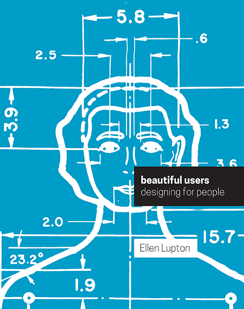 blueprint of a woman's face, complete with measurements