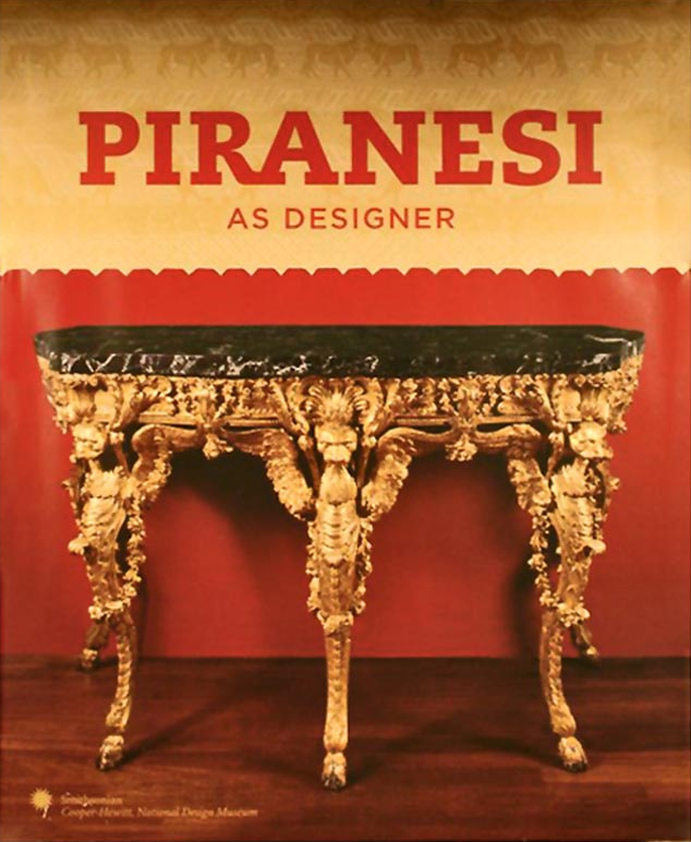 book cover showing the title in red serif capital letters over a photo of a very ornate table