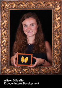 girl holding a butterfly