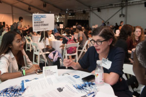 Image of the Teen Design Fair during the National Design Week in New York
