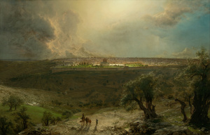 Jerusalem from Mt of Olives
