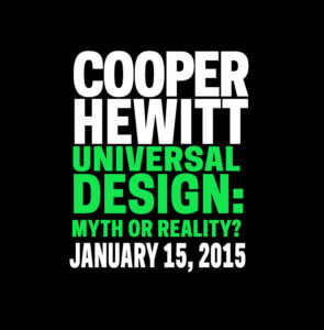 Gianfranco Zaccai (Continuum), Jon Marshall (MAP Project office), Scott Summit (3D Systems), and moderator Aimi Hamraie (Vanderbilt University) have a conversation about the origins and future of universal design and accessibility.