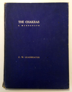 a deep blue hardcover book with tattered edges, and title printed in gold relief.