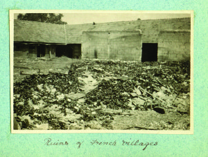 Ruins of French Villages.
