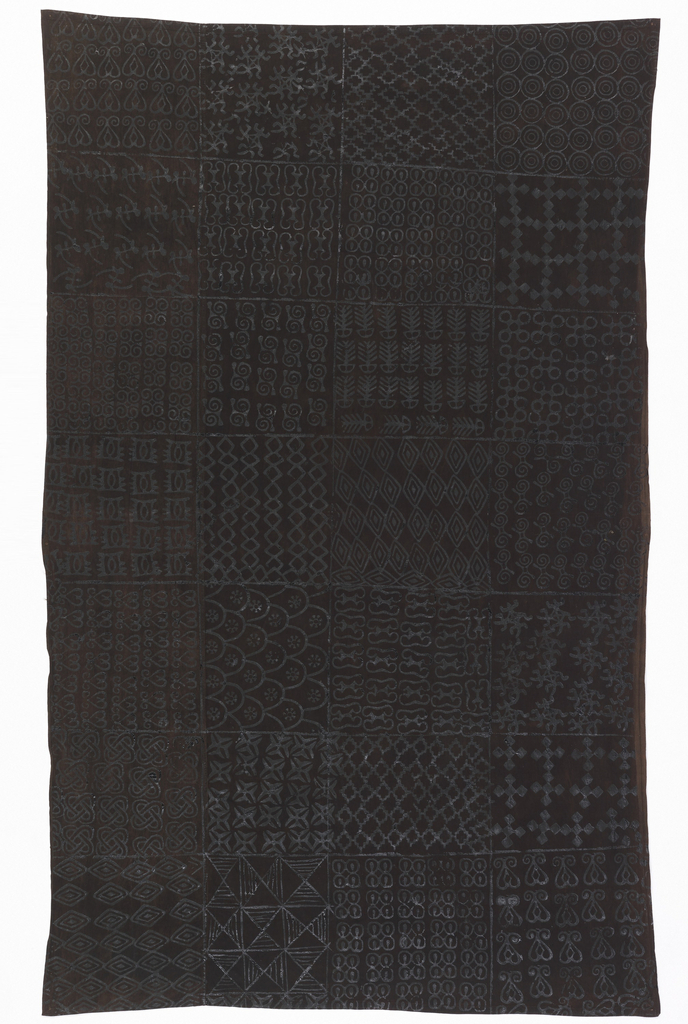 Adinkra Ceremonial Wrapper (Ghana), mid-20th century