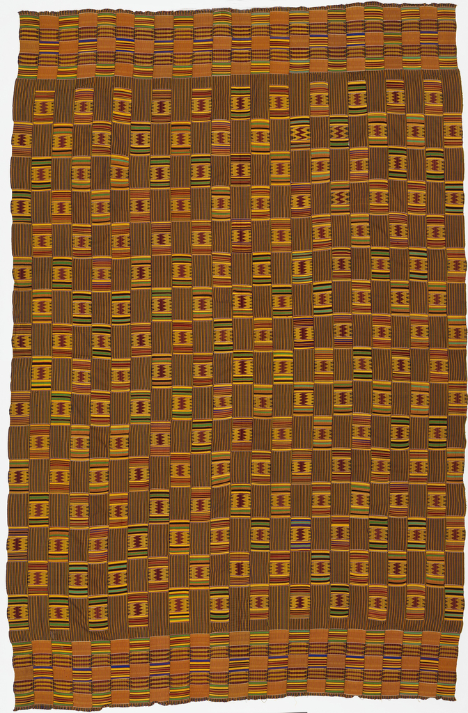 Kente Prestige Cloth (Ghana), early to mid-20th century