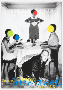 Poster,  Zürcher Theater pektakel [Zürich Theater Festival], 1996. Benker & Steiner Werbeagentur AG (Switzerland) for Zürcher Theater Spektakel. Offset lithograph. 128 × 90.5 cm (50 3/8 × 35 5/8 in.). Gift of Sara and Marc Benda, 2010-21-91.