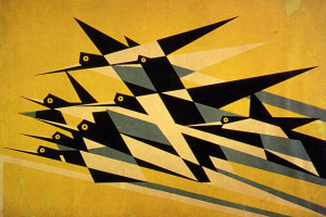 Flight (detail) 1919. Collection of the Museum of Modern Art, New York. Photograph copyright 1992, The Museum of Modern Art. Taken from aiga.org.
