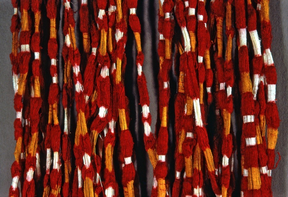 Ikat-dyed yarns, Thailand, Gift of Jack Lenor Larsen, 1972-78-1