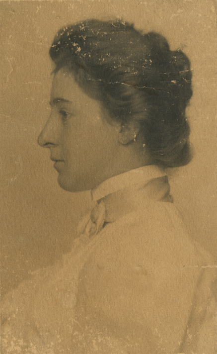 profile portrait of a woman
