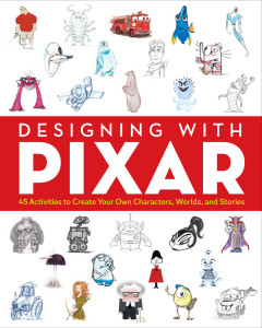 Cover of Designing With Pixar activity book