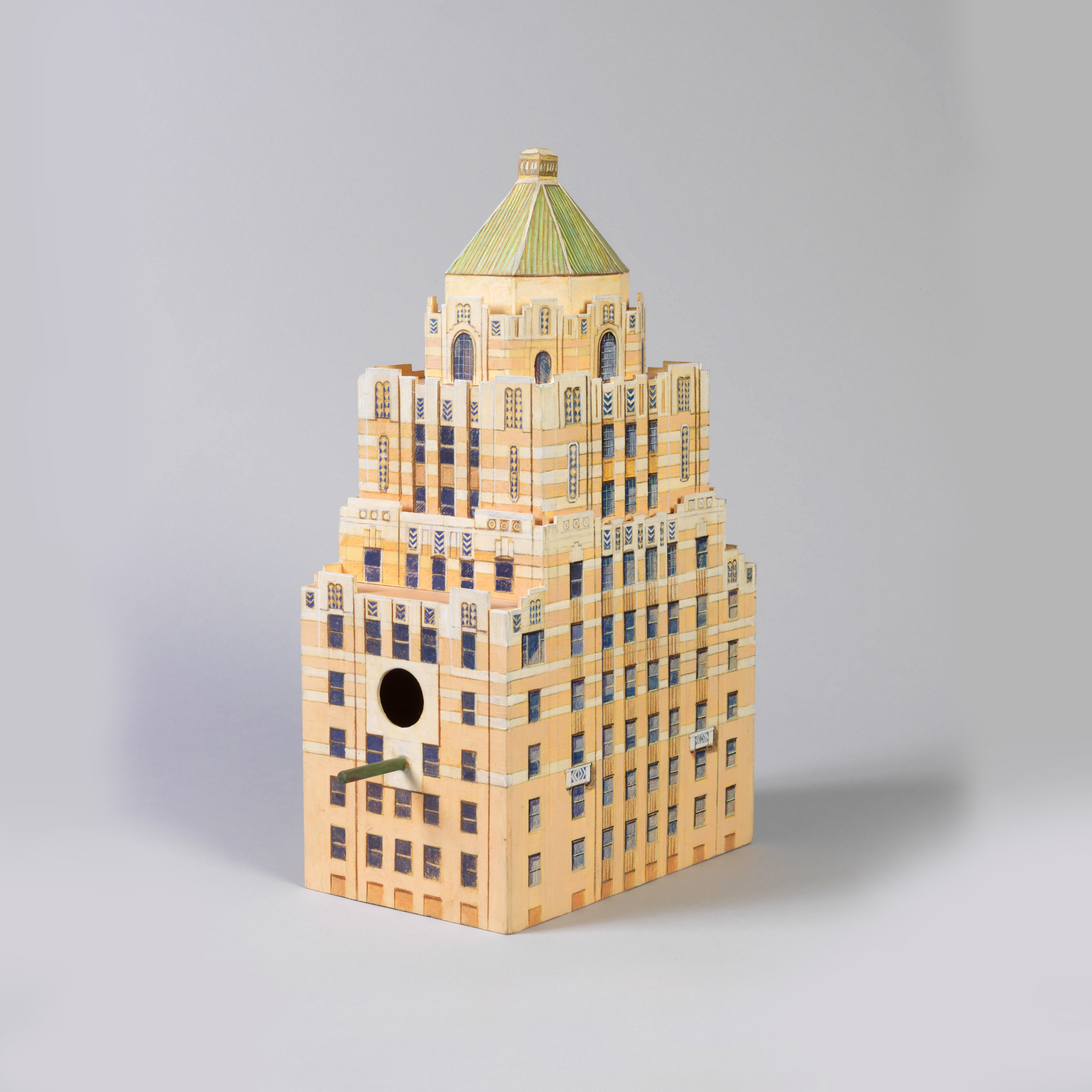 Birdhouse Model of the Carlyle Hotel