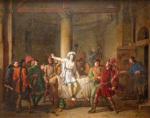Figure 1: Pierre-Henri Révoil, Jeanne d’Arc prisonnière à Rouen, 1819. Oil on canvas, Musée des Beaux-Arts, Rouen