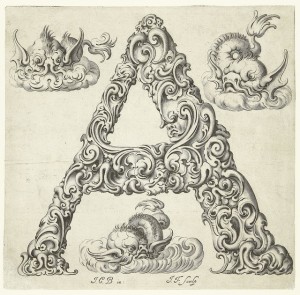Fig. 3. Jeremias Falck, Libellus Novus Elementorum, 1645-1650. Engraving, Rijksmuseum, RP-P-1972-70.