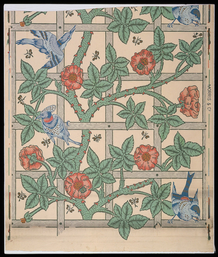 Trellis by William Morris | Cooper Hewitt, Smithsonian Design Museum