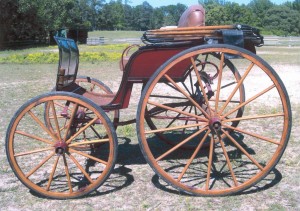 The completed Brewster bell phaeton owned by Sarah Hewitt, [year?].