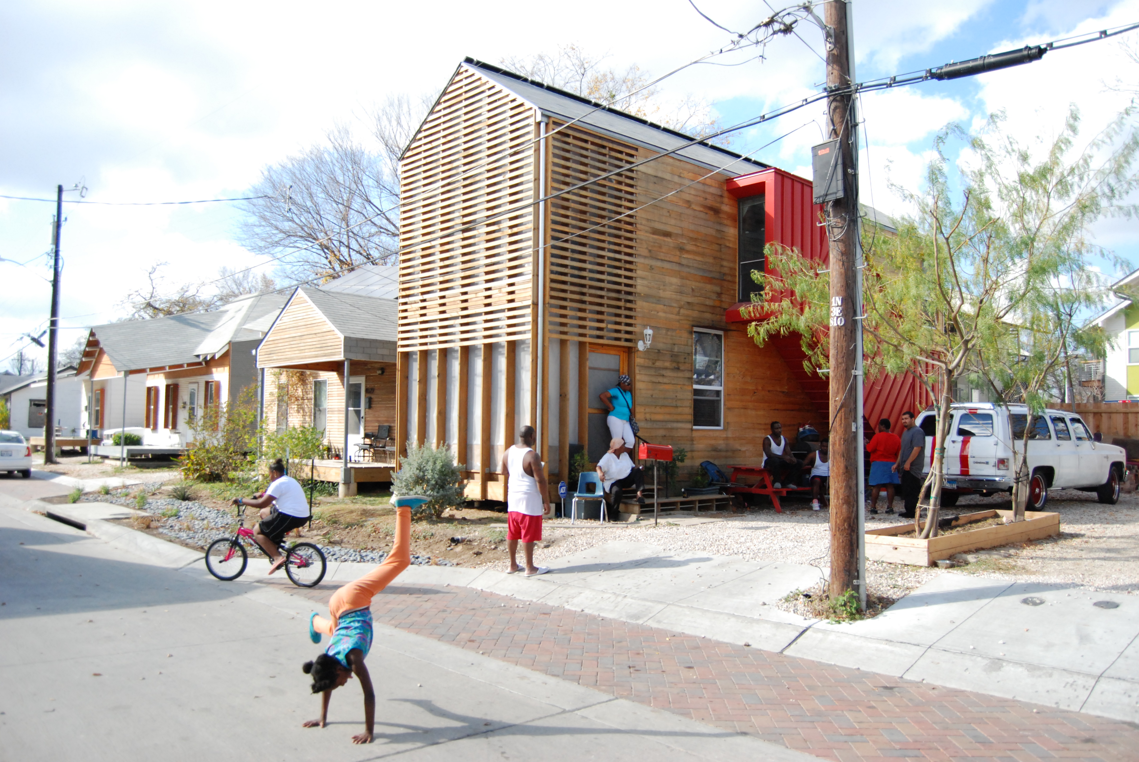 playing and living in Congo Street