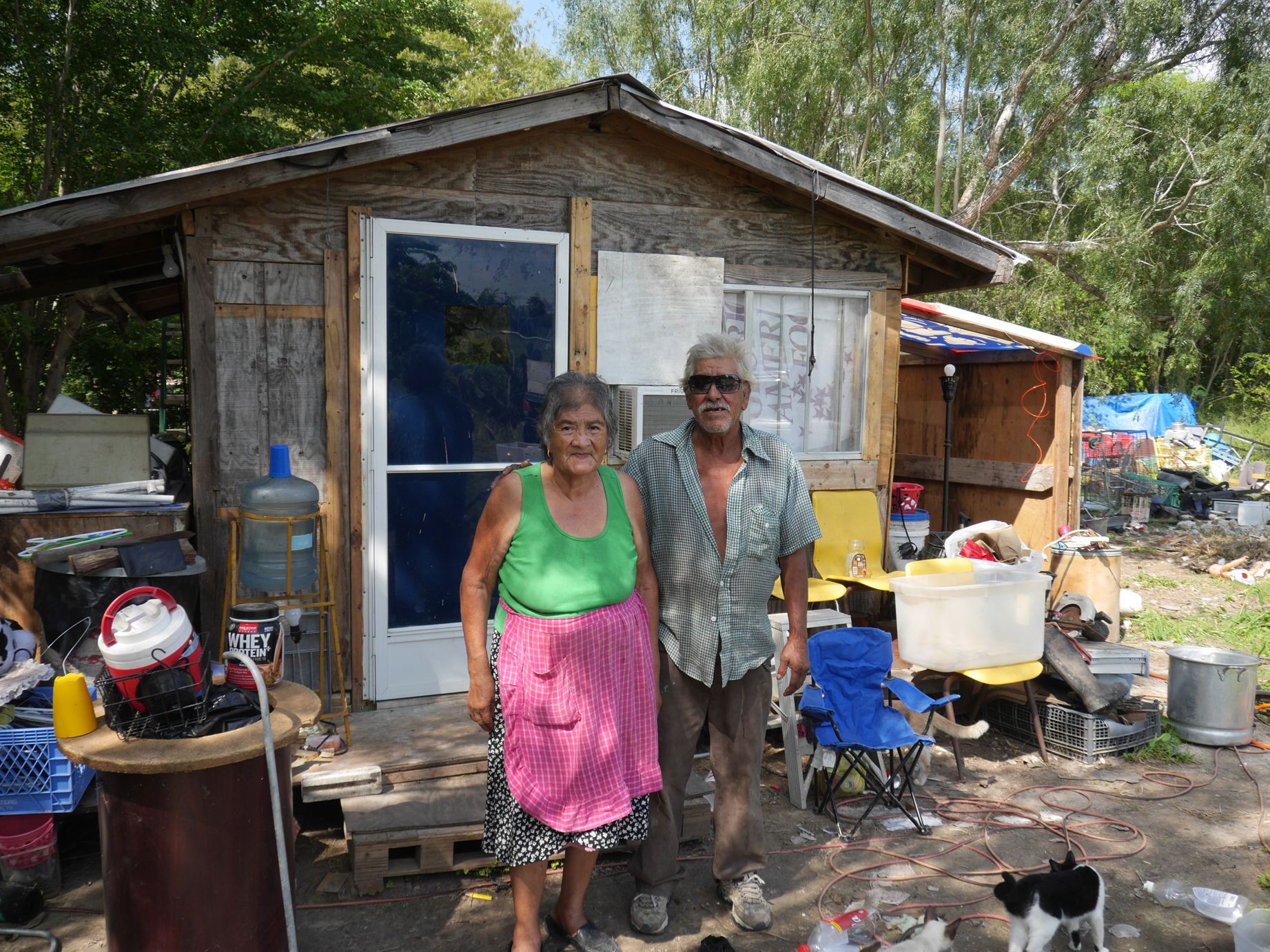 Salas family and their home