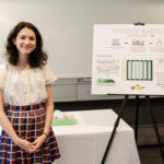 Picture of National High School Design Competition Winner Tova Kleiner at Judging Day at Cooper Hewitt on June 4, 2017.
