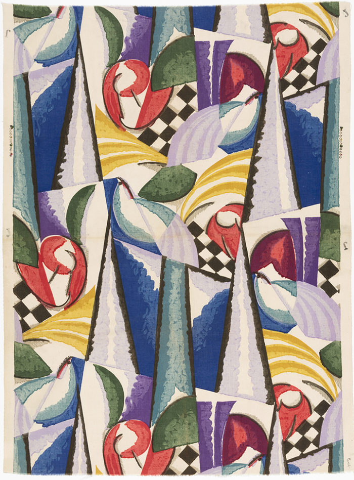 Image of a textile designed by Lina de Andrada.