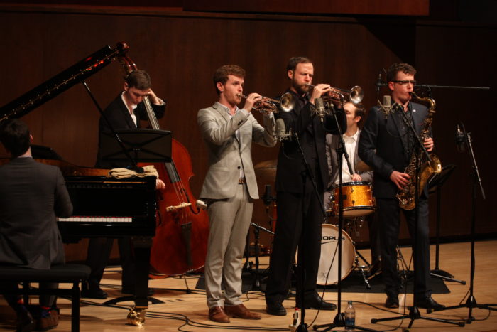 Photograph of Julliard Jazz Group.