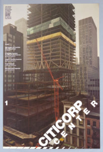 Picture of a Poster, Citicorp Center 1, 1975; Designed by Dan Friedman