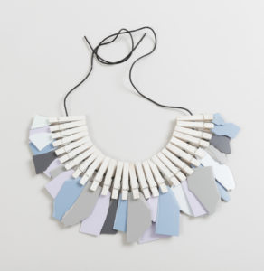 Colorcore Personal Adornment Necklace, designed by Robert Ebendorf, 1983