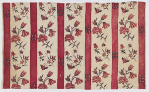 Chintz fabric produced in India in the 18th century.