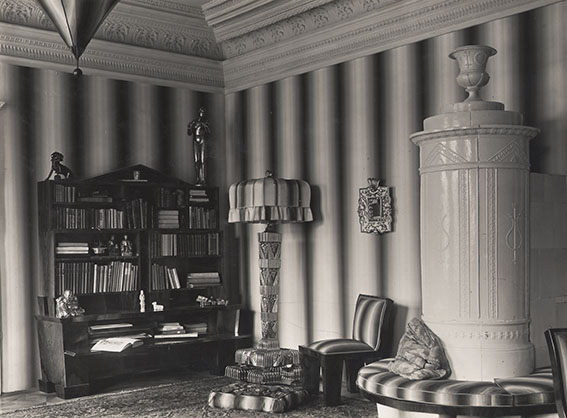 Picture of a corner seating in the living room of the Wolko Gartenberg apartment