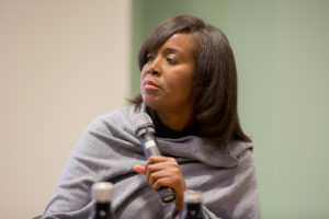 Image of Devita Davison speaking to an audience