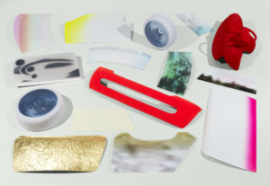 Design by Hand Form Workshop with Scholten & Baijings. Image of various materials in bright colors on a white background. Scroll down for program date, time, and registration.