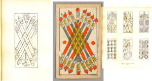 Playing cards and illustrations from Researches in the History of Playing cards