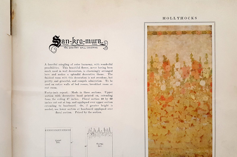 Sankro-Mura sanitary wallcovering from the Schmitz-Horning Co.