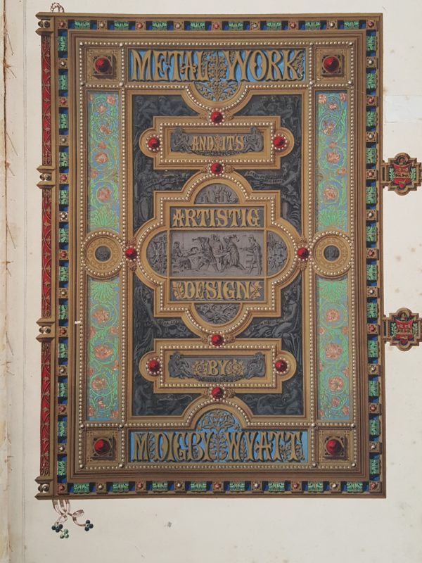 Frontispiece of Metal-work and its artistic design
