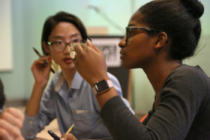 college students participating in a design workshop. Click on link for more information.