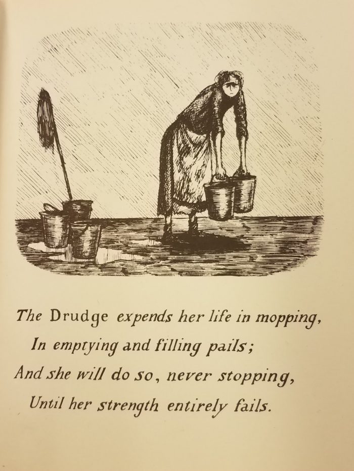 Gorry Writing The Gorey Alphabet | Cooper Hewitt, Smithsonian Design Museum