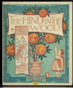Image Features Front Cover of the The Hind in the Wood by Walter Crane.