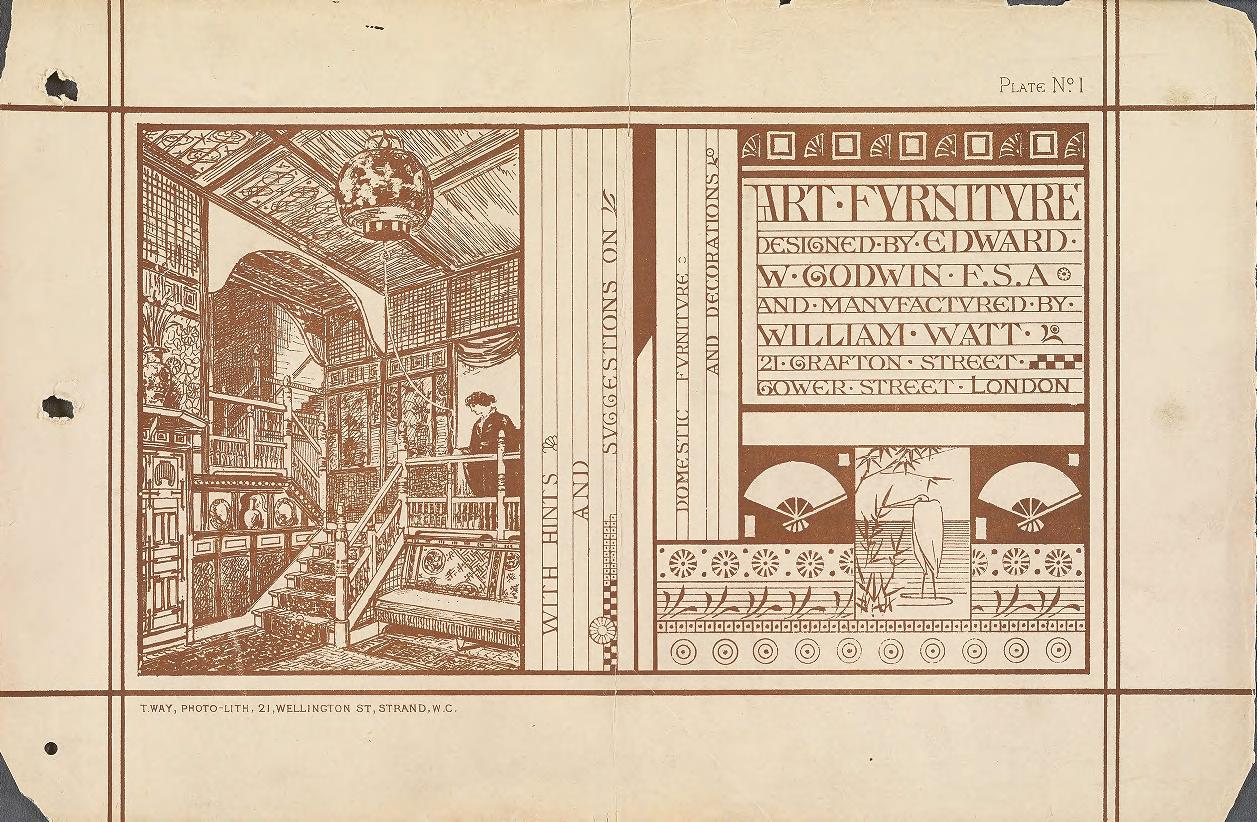 Image features sepia-toned book cover showing furnished interior. Please scroll down to read the blog post about this object.