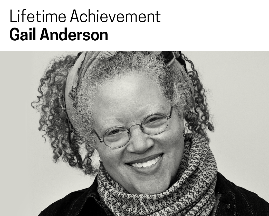 Lifetime Achievement winner Gail Anderson