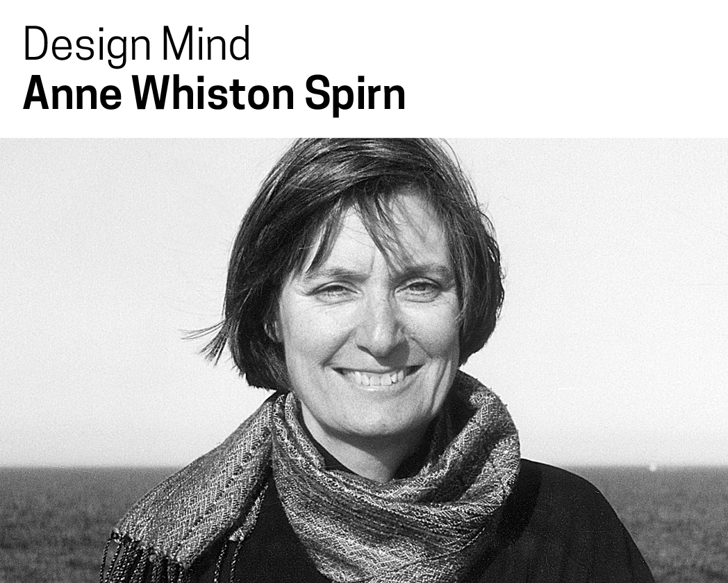Design Mind winner Anne Whiston Spirn
