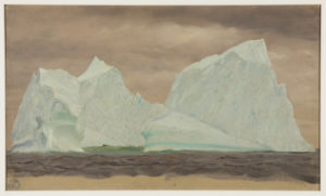 Drawing, Floating Icebergs Under Cloudy Skies, 1859 Frederic Edwin Church (American, 18261900) Brush and oil, graphite on paperboard 30.5 × 50.8 cm (12 × 20 in.) Gift of Louis P. Church, 1917-4-305-a Cooper Hewitt, Smithsonian Design Museum Photo: Matt Flynn © Smithsonian Institution